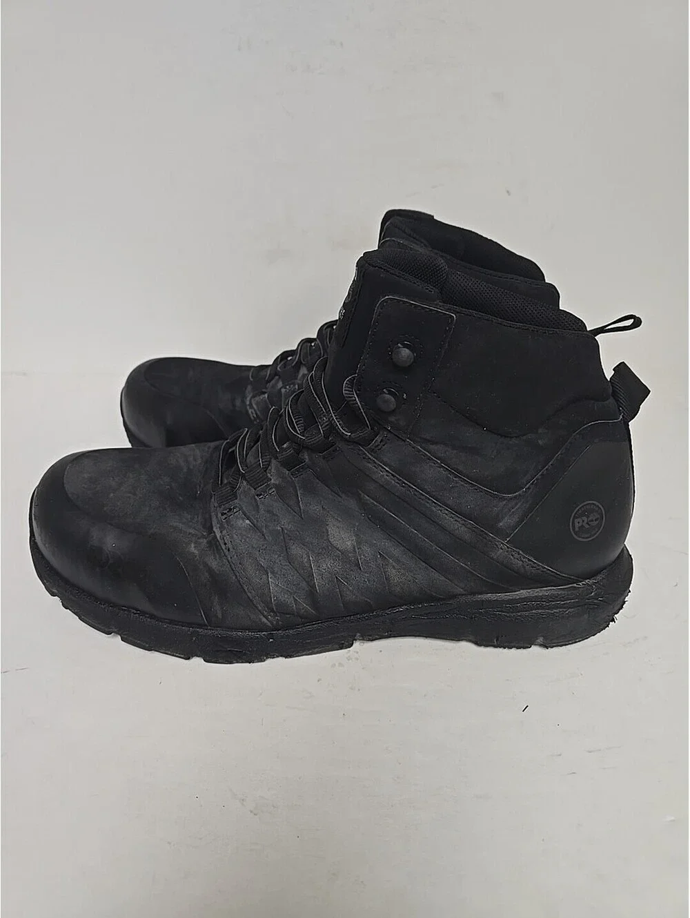 Timberland PRO Men's A297S Radius CTCP Mid Athletic Work Boots Black Size 13W